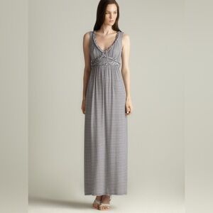 Max Studio Striped Maxi Dress Size Small • NWOT • Soft Stretchy Summer Dress